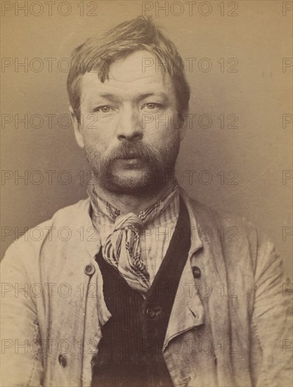Thiebaut. Eugène. 35 (ou 36) ans, né à Château-Salin (Menthe & Moselle). Couvreur. Anarchiste. 3/3/94, 1894.