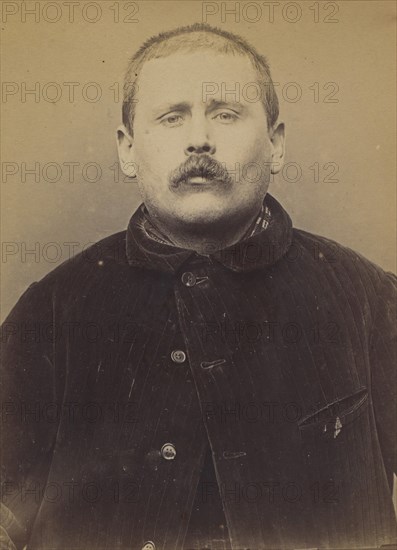 Theriez. Louis (ou Perriez). 35 ans, né le 29/8/58 à Paris. ébéniste. Anarchiste. 16/3/94., 1894.