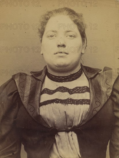 Borreman. Léontine, Eugénie. 23 ans, née à Paris le 25/12/70. Papetière. Anarchiste. 13/3/94. , 1894.