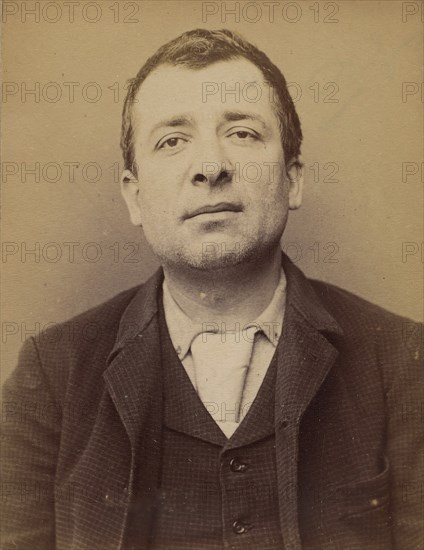 Dufour. Louis. 37 ans, né à Port-Ste-Marie (Lot & Garonne). Bijoutier. Anarchiste. , 1894.