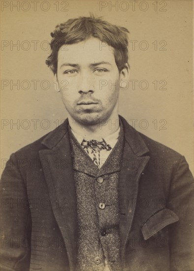 Parisis. Charles. 20 ans, né à Aubervilliers (Seine). Tailleur d'habits. Outrages anarchistes. 10/7/93. , 1893.