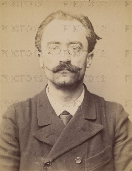 Ledot. Julien. 41 ans, né à Bourges (Cher). Employé. Anarchiste. 1/3/94., 1894.