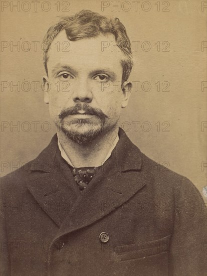 Chericotti. Paul. 35 ans, né à Milan (Italie). Marchand de volailles. Anarchiste/Assoc. de malfaiteurs. 25/3/94. , 1894.