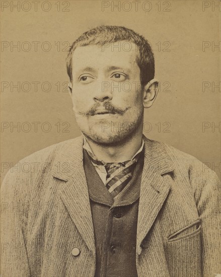 Brosselin. Jean-Baptiste. 32 ans, né le 10/1/62 à Aulay (Côte d'Or). Menuisier. Anarchiste. 2/7/94. , 1894.