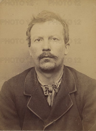 Damalix. émile, Auguste. 37 ans, né à St-Claude (Doubs). Charpentier. Anarchiste. 19/3/94. , 1894.