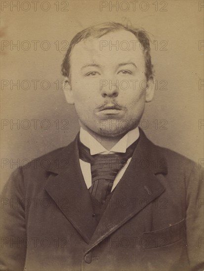 Bruchaesen. Etienne. 31 ans, né à Mag Levard (Hongrie). Tailleur d'habits. Anarchiste. 11/3/94. , 1894.