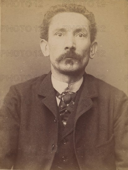 Ceaglio. Alexandre, Joseph. 42 ans, né à Turin (Italie). Employé de commerce. Anarchiste. 3/3/94. , 1894.