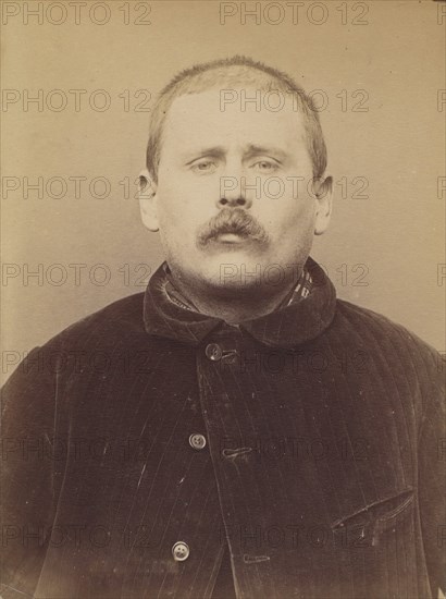 Perrier (dit Theriez). Louis. 35 ans, né le 25/8/58 à Paris Vllle. ébéniste. Anarchiste. 16/3/94. , 1894.