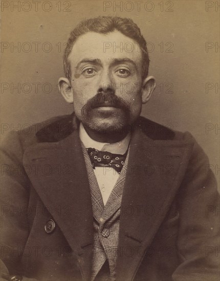 Colombet. Frédéric. 28 ans, né à Prigonnieux (Dordogne). Employé de commerce. Anarchiste. 2/3/94. , 1894.