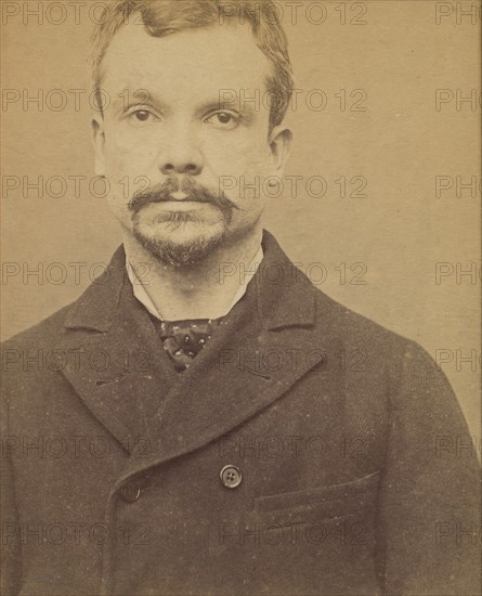 Chericotti. Paul. 35 ans, né à Milan (Italie). Marchand de volailles. Anarchiste/Assoc. de malfaiteurs. 25/3/94., 1894.