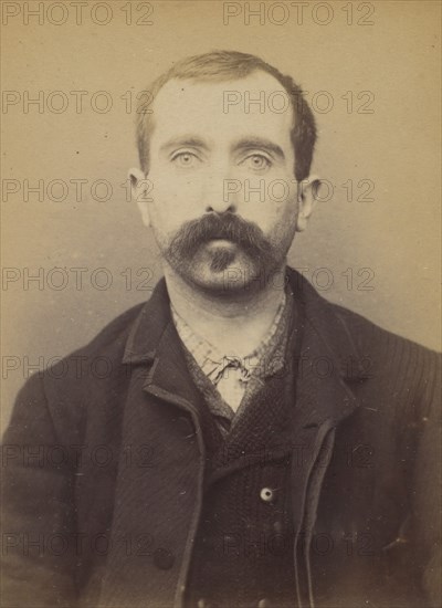 Hannedouche. François. 31 ans, né à Lilleris (Pas de Calais). Peintre en bâtiments. Anarchiste. 1/1/93. , 1893.