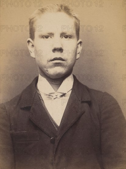 Billot. Eugène. 20 ans, né à La Charité (Nièvre). Tailleur d'habits. Anarchiste. 9/3/94. , 1894.