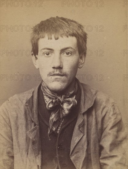 Bissonier. Sébastien. 19 ans, né à St Bonnet (Allier). Journalier. Outrage à la Gendarmerie. 5/3/94. , 1894.