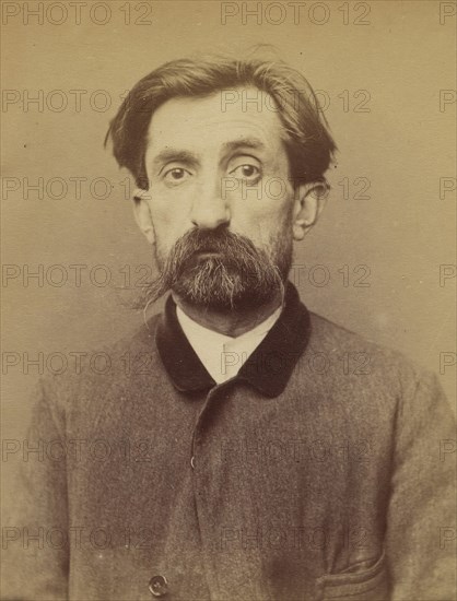 Bruneau. Amédé, Jean Baptiste. 46 ans, né à Châteauroux (Indre). Cordonnier. Anarchiste. 2/3/94. , 1894.