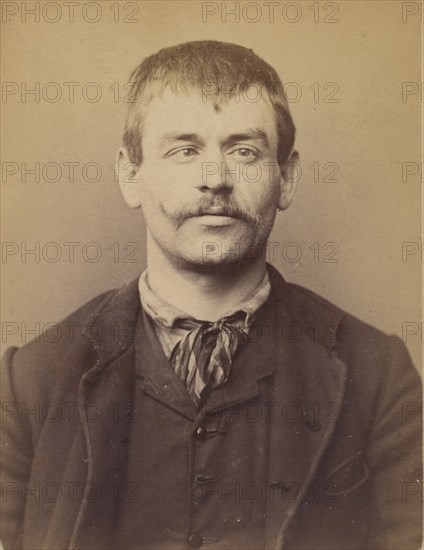 Charrié. Léon, Joseph. 27 ans, né à Paris XVllle. Garçon Plombier. Anarchiste. 1/3/94., 1894.
