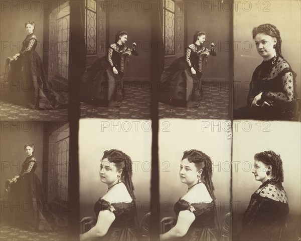 Amélie and Elise Gitteri, 1866.