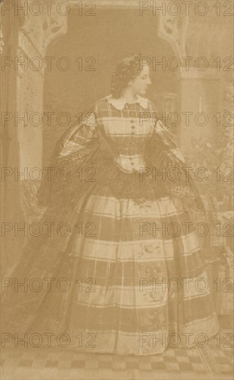 La robe écossaise, 1860s.