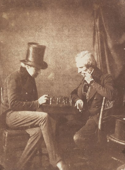 The Chess Players, ca. 1845.