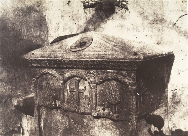 Jérusalem, Fontaine du Couvent grec, 1854.