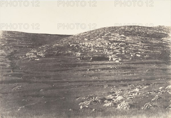 Jérusalem, Tombeau Juif, à trois milles Nord-Nord-Ouest de Jérusalem, 1854.