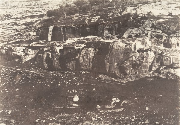 Jérusalem, Village de Siloam, Monolithe de forme égyptienne, 1, 1854.