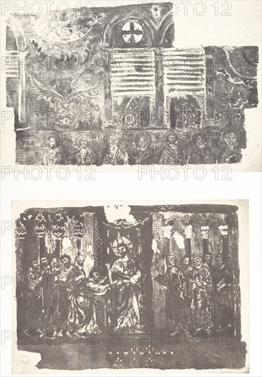 Beit-Lehem, Mosaïque de l'église I, 1854.