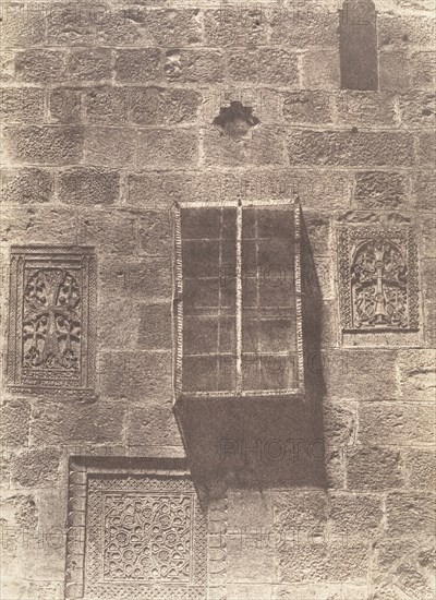 Jérusalem, Couvent Arménien, Ornements, 1, 1854.