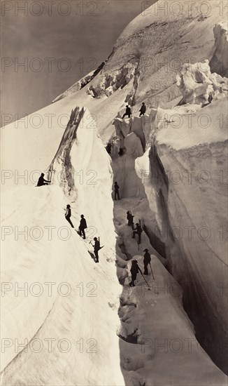 [The Ascent of Mont Blanc], 1861.