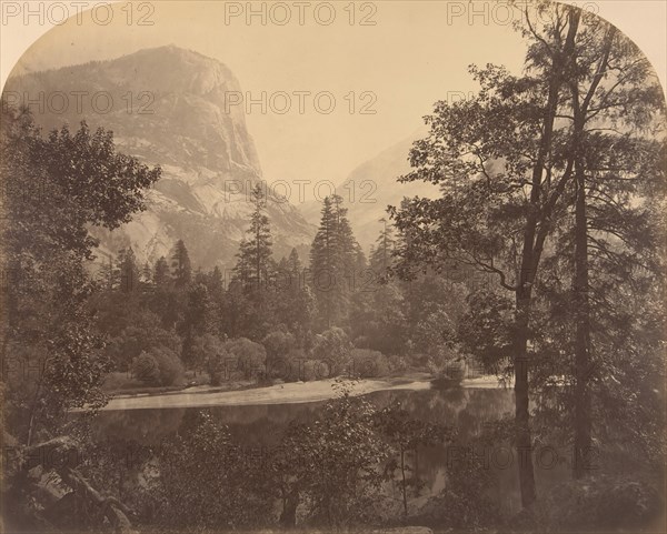 The Lake at the Foot of Half Dome, 1861.