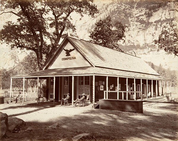 Cosmopolitan Saloon, ca. 1872, printed ca. 1876.