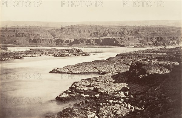 Passage of the Dalles, Oregon, 1867, printed ca. 1876.