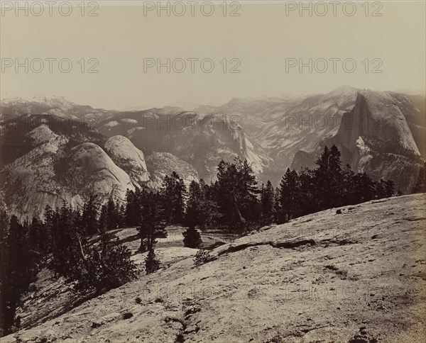 The Domes from Sentinel Dome, 1866.
