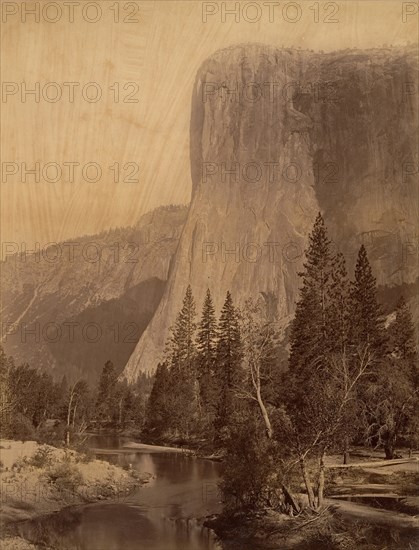 El Capitan, Yosemite, 1865-66.