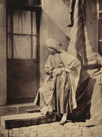[Self-Portrait in Eastern Costume], 1855-60.