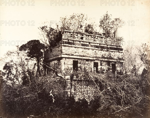 La Prison, à Chichen-Itza, 1857-89.