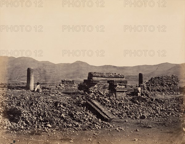 Second Palace at Mitla, Mexico., February 1860.