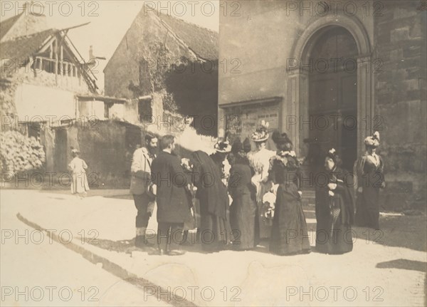 Street Scene, La-Queue-en-Brie (Val-de-Marne), ca. 1896.