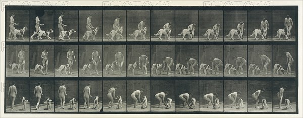 Animal Locomotion. An Electro-Photographic Investigation of Consecutive Phases of Animal Movements. Commenced 1872 - Completed 1885. Volume IV, Women (Nude), 1880s.