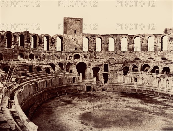 Arles, Amphithéâtre, 1860 or earlier.