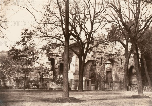 Nimes, Temple de Diane, ca. 1862.