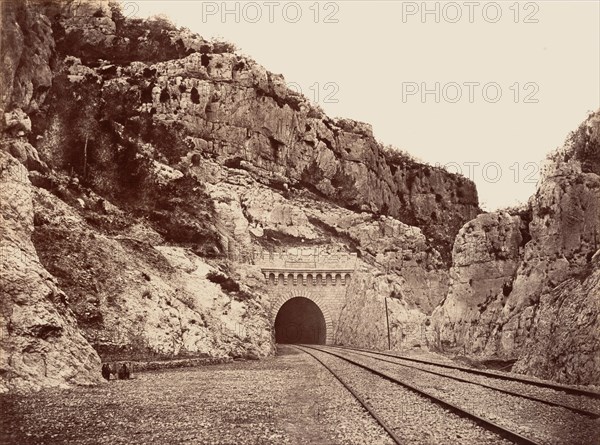 Souterrain de la Nerthe, ca. 1861.