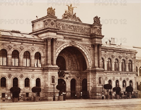 Palais de l'Industrie, 1850s-60s.