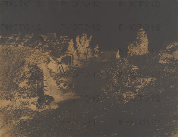 Village de Murols, 1854.