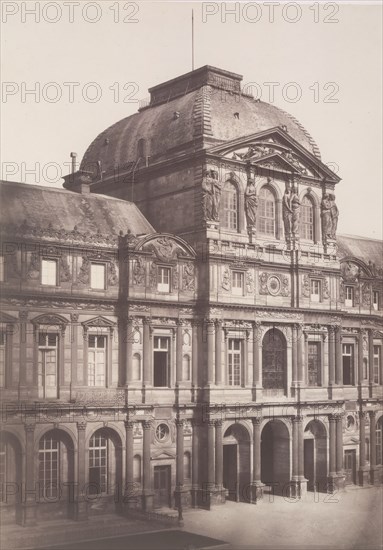 Pavillon de l'Horloge, Louvre, 1852-53.