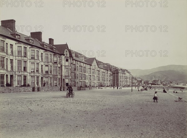 Barmouth. Marine Terrace and Esplanade, 1870s.