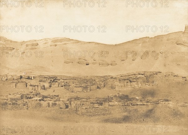 Vue du Village de Garara, 1850.
