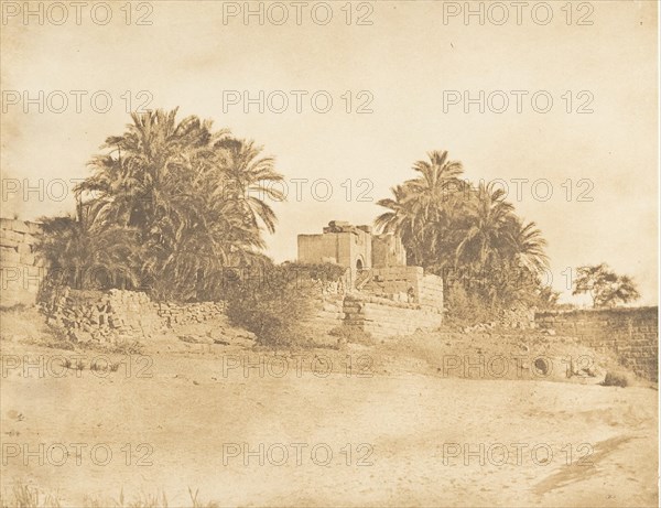 Ruines d'un Arc-de-triomphe Romain, à Philae, April 1850.