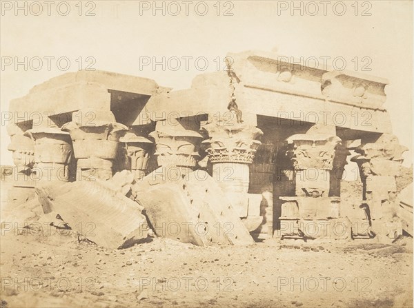 Ruines du Temple de Koum-Ombou (Ombos), 1849-50.