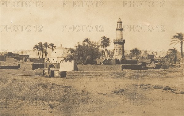 Mosquée d'El-Arif et Tombeau de Mourad-Bey, à Souhadj, 1849-50.