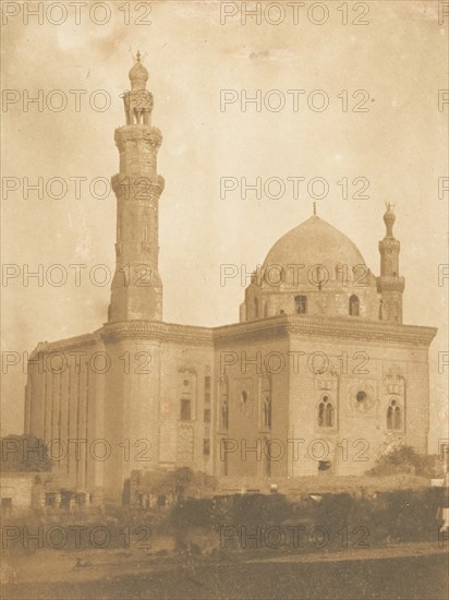 Mosquée de Sultan Haçan, Place de Roumelich, au Kaire, December 13, 1849.
